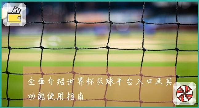 全面介绍世界杯买球平台入口及其功能使用指南